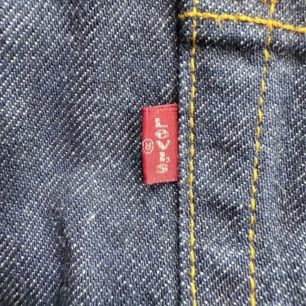Levi's 517 Men's Boot Cut Jeans Dark Blue W34 L32 100% Cotton - Picture 14 of 15